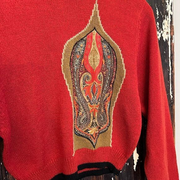 Vintage women’s Jayme Papell acrylic nylon sweater. Size Small. - Picture 2 of 7